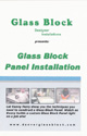 Glass Block Panel Installation DVD